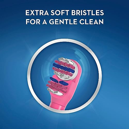 Oral-B Kid's Battery Toothbrush Featuring Disney's Mickey Mouse, Soft Bristles, for Kids 3+ (Pack of 2)