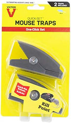 Victor M137 Quick-Set Mouse Trap - 6 Pack Geometric Pattern