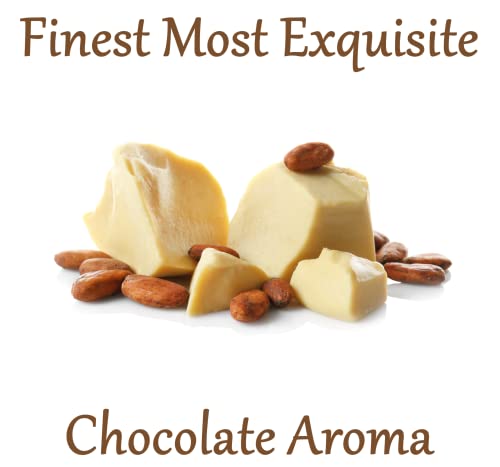Raw Cocoa Butter 3 lbs. Bulk Jar - 100% Pure Natural Unrefined FOOD GRADE Arriba Nacional Cacao Bean, Great For Chocolate Making, Soap, Lip Balm and Moisturizer For DIY Body Butters