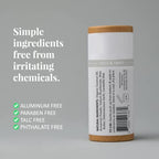 J&L Naturals Aluminum Free Deodorant for Men & Women | 100% Natural Ingredients With Coconut Oil, Shea Butter, & Essential Oils | Sustainable, Eco-Friendly (Naked (Unscented), 3.0 Oz (Pack of 2))