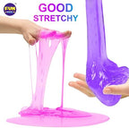 33 Cups Jumbo Slime Kit for Kids, FunKidz Premade Ultimate Slime Pack to DIY Soft, Cloud, Clear, Butter, Glitter, Glow in Dark Slime Making Kit Party Favors Gift Toys for Girls and Boys
