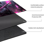 MTG Playmat Non-Slip Rubber Backing Printing Commander Board Game Desk Mat Duel Mat TCG PTCG Playmat 24x14 inches and Free Storage Bags (Cat 04)