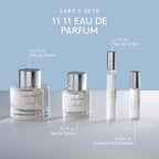 Lake & Skye 11 11 Eau de Parfum Vial Spray Sample, 0.06 fl oz (2 ml) - Skin Musk, Clean, Vegan, Paraben-Free, Cruelty-Free