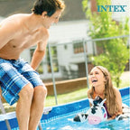 Intex 28015E Solar Pool Cover: for 18ft Round Easy Set and Metal Frame Pools – Insulates Pool Water – Reduces Water Evaporation – Keeps Debris Out – Reduces Chemical Consumption