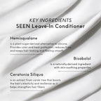 SEEN Leave-In Conditioner, Fragrance Free - Leave-In Hair Conditioner & Heat Protectant Spray- Detangles & Hydrates- No Parabens, Sulfates or Phthalate