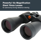 Celestron 71007 SkyMaster 12x60mm Porro Prism Binoculars with Multi-Coated Lens, BaK-4 Prism Glass and Carry Case, Black
