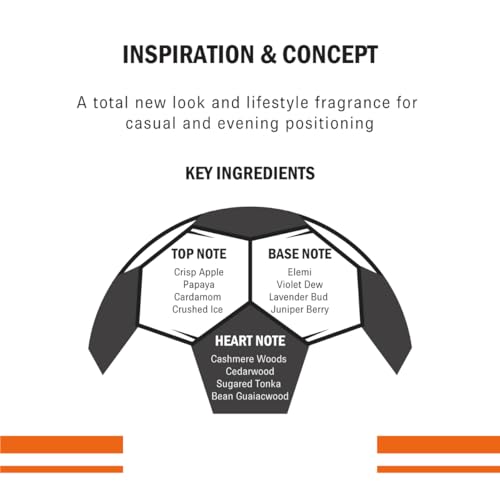 CR7 Game On Cristiano Ronaldo - Classic Body Spray Scent for Men - With Papaya, Ice, Cedar, and Cashmere Wood - From Cristiano Ronaldo's Original Men's Fragrance Collection - 5.1 oz
