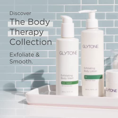 Glytone Exfoliating Body Wash - 8.8 Free Acid Value Glycolic Acid - For Rough Skin, Keratosis Pilaris - Oil & Fragrance-Free - Trial-Size - 2 fl. oz.