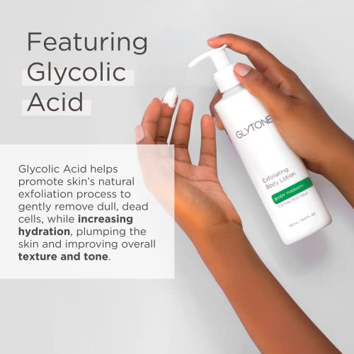 Glytone Exfoliating Body Wash - 8.8 Free Acid Value Glycolic Acid - For Rough Skin, Keratosis Pilaris - Oil & Fragrance-Free - Trial-Size - 2 fl. oz.
