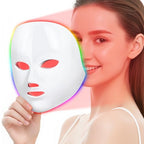 Red Light Therapy for Face, Led Face Mask Light Therapy, 7 Colors LED Facial Skin Care Mask
