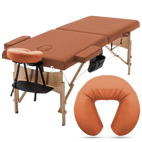 HOINCO Massage Face Cradle Cushion，Universal Headrest Face Rest Neck Head Cushion for Massage Chairs Spa Bed.(Coffee)