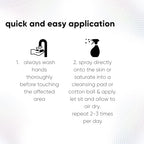 Itch Relief Spray – High Purity Hypochlorous Acid Spray for Fast Itch Relief from Bites, Burns, Scrapes & Rashes, Helps Provide Relief from Dermatitis and Eczema, Steroid & Alcohol-Free (3.4oz)