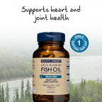 Wiley's Finest Wild Alaskan Fish Oil Peak EPA - Triple Strength Peak EPA & DHA Supplement - 1000mg Fish Oil - Omega-3s for Joint Health Support - 60 Softgels (60 Servings)