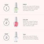OPI Nature Strong Natural Origin Nail Polish | Opaque Bright Purple Lilac Crème Eco-Friendly Nail Polish | Plant Based, Vegan, Cruelty Free