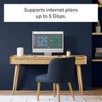 Amazon eero Pro 7 tri-band mesh Wi-Fi 7 router (newest model) - Supports internet plans up to 5 Gbps, Coverage up to 4,000 sq. ft., 2-pack
