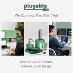 Plugable USB Digital Microscope 250x, 2MP Micro Camera with Flexible Arm Stand - Handheld USB & USB-C Microscope for Adults & Kids, Windows, Mac, ChromeOS, Linux, Android, iPad Compatible