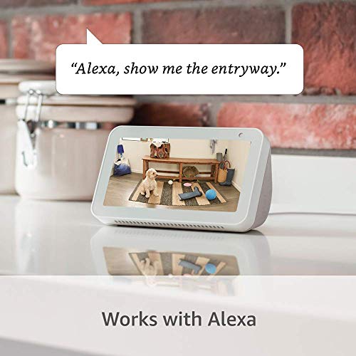 Like-New Ring Stick Up Cam Battery HD security camera with custom privacy controls, Simple setup, Works with Alexa - Black