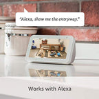Like-New Ring Stick Up Cam Battery HD security camera with custom privacy controls, Simple setup, Works with Alexa - Black