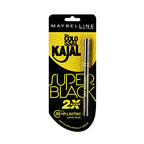 Maybelline New York New The Colossal Kajal - Super Black (2X Blacker) Waterproof 16Hours Intense Pencil