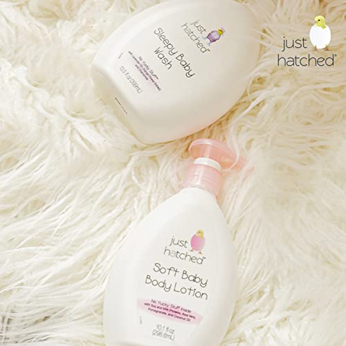 Night Time Baby Routine Wash + Lotion Bundle - Gentle Calming Bath & Body Cleanser + Lightweight Moisturizing, No Yucky Stuff & Harsh Ingredients,13 fl oz + 10 fl oz (2 Variety-Pack)