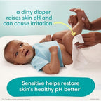 Pampers Swaddlers Disposable Baby Diapers Size 4, 150 Count with Sensitive Water Based Baby Wipes 4X Pop-Top Packs (336 Count)