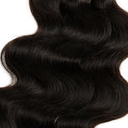Boho Knotless Braids Human Hair Micro Braids Extension Hair Body Wave Human Bulk Hair 16"18"20" 1pack (3bundles(300g) Natural Black Color