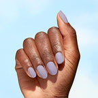 OPI Nature Strong Natural Origin Nail Polish | Opaque Bright Purple Lilac Crème Eco-Friendly Nail Polish | Plant Based, Vegan, Cruelty Free