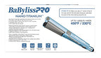 BaBylissPRO Nano Titanium Flat Iron Hair Straightener, 1" Curved Styler for Professional Salon Results and All Hair Types