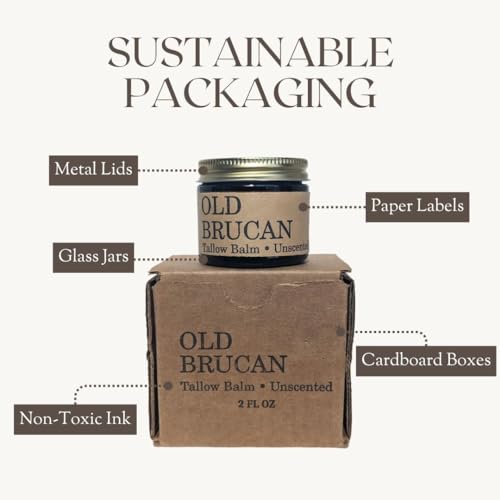 Grass-fed Beef Tallow Balm | Organic Skin Care | Handmade Natural Lotion | 2 fl oz (Cedarwood)