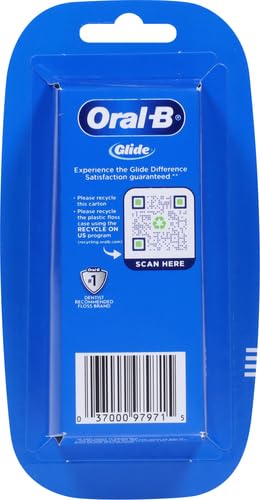 Oral-B Glide Pro-Health Dental Floss, Deep Clean Cool Mint Flavor, 40 M, 3 Count (Pack of 2)