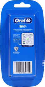 Oral-B Glide Pro-Health Dental Floss, Deep Clean Cool Mint Flavor, 40 M, 3 Count (Pack of 2)