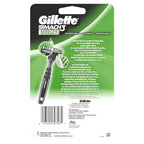 Gillette Mach3 Sensitive Razors for Men, Men’s Disposable Razors, Pivoting Head for Close and Comfortable Shave, 10 Count
