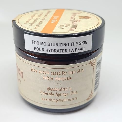 Vintage Tradition Beef Tallow All Purpose Balm – Healing, Hydrating Citrus Oil Skin Care Salve Replaces Body Lotion, Hand Cream, More – Essential Oil, Olive Oil, and Grass-Fed Tallow, 2 fl. oz.