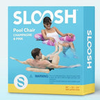 SLOOSH Inflatable Pool Floats Adult,2 Packs Floating Lounge Chairs,Blow up Pool Noodles for Adult Heavy Duty,Floating Chair for Party Summer Water Beach Lake Fun