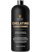 Chelating Conditioner - Sulfate Free Metal Detox Conditioner Enriched with Chelactik-3 & Rosemary Oil, Color Safe Hard Water Conditioner for Mineral Build Up Swimmers Hair - 16 fl oz