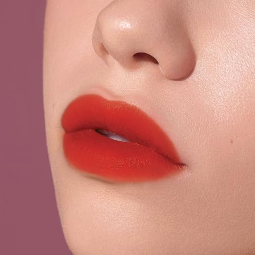 Traditional Moroccan Clay Pot Lip Stain – Deep Red, Plant-Based Lipstick & Cheek Tint, Infused with Poppy & Grenadine Peel for Moisturizing, Antioxidant Benefits