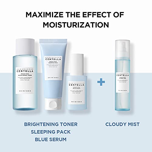 SKIN1004 Hyalu-CICA Cloudy Mist 4.05 fl.oz, 120ml, Hyalu Cica Formula with Green Tea Water, Hydrating and Calming Multi-Care Solutions