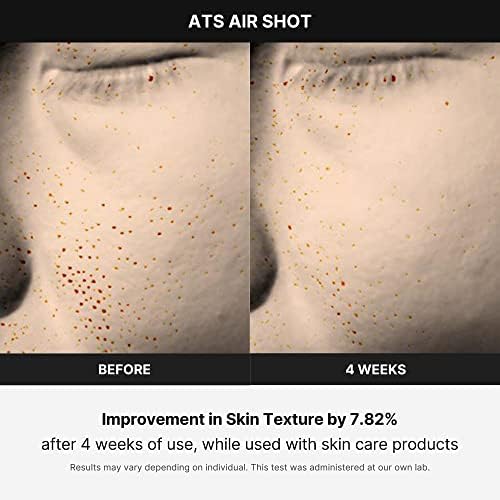 Medicube Age-R ATS Air Shot - Microneedling Skin Care Device for Pore Tightening, Enhanced Absorption, and Smoother Skin Texture - Exfoliation and Skin Rejuvenation - Korean Skincare
