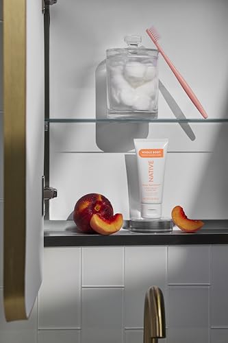 Native Whole Body Deodorant Cream Contains Naturally Derived Ingredients, Deodorant for Women & Men | 72 Hour Odor Protection, Aluminum Free with Coconut Oil and Shea Butter | Sweet Peach & Nectar