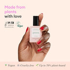 Manucurist • Green Sunshine Top Coat • Vegan Top Coat • 12-Free • Plant-Based Ingredients (69%) • Made in France • 0.5 fl oz