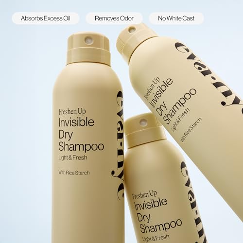 Eva NYC Freshen Up Invisible Dry Shampoo, Light & Fresh Scent, 5.3 oz