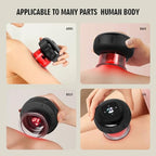 DANGSHAN Smart Cupping Therapy Massager | 4-in-1 Red Light Pain Relief Therapy | Electric Cupping Kit for Massage | Powerful Meridian for Back Muscle Soreness Relief Pain Tools