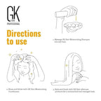 Global Keratin GKhair Moisturizing Shampoo Color Protection (300ml/ 10.1 fl.oz) | Organic Oil Extracts - Sulfate, Paraben Free Shampoo for Women, Men - All Hair Types
