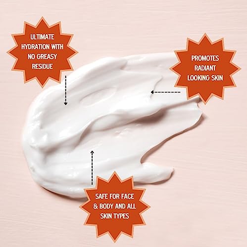 NATURE WELL 2.0 Vitamin C Brightening Moisture Cream for Face, Body, & Hands, Visibly Enhances Skin Tone, Helps Improve Overall Texture & Provides Lasting Hydration, 16 Oz (Packaging May Vary)