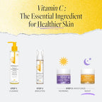 DERMA-E Vitamin C Intense Night Cream – Brightening and Hydrating Facial Skin Renewing Cream – Anti-Aging Overnight Facial Moisturizer, 2 oz