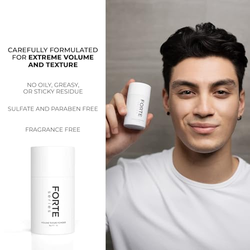 Hair Texture Powder by Forte Series, Volumizer for Fine Hair Volumizing Products for Men (0.1 oz)