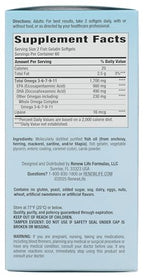 Renew Life Norwegian Gold Critical Omega Softgels, Daily Supplement Supports Heart, Brain and Joint Health, EPA and DHA Omega-3 Fish Oil, Dairy and gluten-free, 850 Mg 120 Count