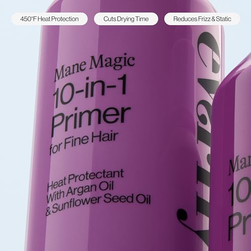 Eva NYC Mane Magic 10-in-1 Primer for Fine Hair, 5 fl oz