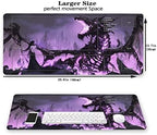 MTG Playmat, Game Play Mat for MTG TCG 24 x 14 inches Trading Card Inked Game Playmats with Storage Bag Smooth Rubber Surface Battle Game