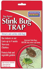 Bonide Bug Beater Stink Bug Trap, Attracts and Catches Stink Bugs Indoors and Outdoors, Long Lasting and Odorless Protection